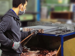 Circuiting of hvac coil manufacturing process